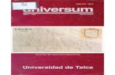 universum · 2016-11-11 · REVISTA "UNIVERSUM" UNIVERSIDAD DE TALCA TALCA: MEDIO SIGLO DE OLIGARQUIA (1850 • 1900) Raúl Sánchez Andaur La historiografía tradicional nos ha entre-