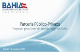 Parceria Público-Privada · Parceria Público-Privada (PPP) Agenda . Apresentação de MOB Telecom 20 anos de história, sendo a primeira Operadora privada do estado do Ceará. Presente