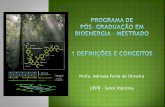 Profa. Adriana Ferla de Oliveira UFPR - Setor Palotina · Difusão de métodos e processos mais eficientes e produtivos. Caracterização detalhada do local em termos de parâmetros