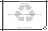 COOPERATIVA DE RECICLAGEM DE CORREIA PINTO - SC€¦ · uma cooperativa de reciclagem, na cidade de Correia Pinto, que fara todo o processo de triagem dos variados materiais recicláveis