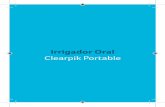 Irrigador Oral Clearpik Portable - Multilaserarquivos.multilaser.com.br/manual/hc036_manual_05_2015.pdf · Você está pronto para uma saúde bucal melhor e um ... Este produto é