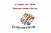 Campo térmico Temperatura do arwp.ufpel.edu.br/glaubermariano/files/2011/10/Temperatura.pdf · 1) Inversão térmica por radiação: Normalmente no inverno sem a presença de nuvens.