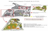 Mapa del Campus Central de la UAA - XXI CMB 2019 · 2019-09-19 · 223 Unidad Didáctica de Gestión del Diseño Edificios en los que se llevarán a cabo actividades del XXI CMB CAMPUS