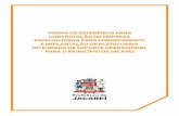 Termo de Referencia COI - Prefeitura Municipal de Jacareí · 2019-10-11 · fibra, certificação e testes, para utilização da rede GPON. Será necessária a . Página 4 de 101