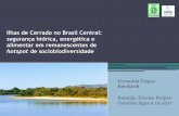 Ilhas de Cerrado no Brasil Central: segurança hídrica ...conexaoagua.mpf.mp.br/atuacao-estrategica/eventos/... · Ilhas de Cerrado no Brasil Central: segurança hídrica, energética