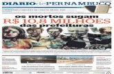 Prefeitura do RecifeDIÁRIO DE PERNAMBUCO Data: / 4/ R/ l/ Política Pap. Municípios criticam rigor do TCE A auditoria nas folhas de paga- mento empreendida pelo Tribu- nal de Contas