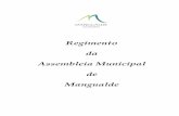Regimento da Assembleia Municipal de Mangualde · 2017-11-17 · Regimento da AMM 2017/2021 Página 6 Regimento da Assembleia Municipal de Mangualde Capítulo I Natureza e Competências