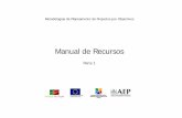Manual de Recursos - IEFP · 2011-11-03 · 1. Consultoria Adm./Finan. 2. Consultoria em Rec. Hum. 3. Consultoria em Marketing 4. Aquisição de batas 5. Procedimentos de controlo