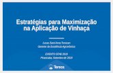 Estratégias para Maximização na Aplicação de Vinhaçastab.org.br/vinhaca_2019/lucas_trevisan_tereos.pdf · Melhorias no censo varietal, através da multiplicação de novos materiais.