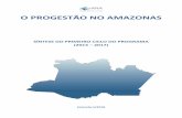 O PROGESTÃO NO AMAZONASprogestao.ana.gov.br/portal/progestao/mapa/am/... · AMAZONAS . O estado do Amazonas instituiu sua p olítica de recursos hídricos em 2001, por meio da Lei