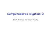 Computadores Digitais 2 - UERJrodrigo/docs/compDig2/aula7.pdf · Computadores Digitais II–DETEL-FEN/UERJ Prof. Rodrigo de Souza Couto • Tabela ASCII para alguns caracteres –