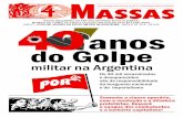 ÓRGÃO BISSEMANALDO PARTIDO OPERÁRIO REVOLUCIONÁRIO …pormassas.org/wp-content/uploads/2016/04/MassasArgentina-A4.pdf · Em 24 de março, a derrubada do governo de Isabel Perón