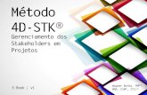 Apresentação do PowerPoint · MÉTODO 4D-STK® para Gerenciamento dos Stakeholders em gestão de projetos Desenvolvido em: Março/2017 Revisado em: Fevereiro/2018 Autor: Wagner