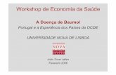 Portugal e a Experiência dos Países da OCDE ......Introdução (1)• Sector da Saúde com importância económica e social crescente na sociedade actual • Sistemas de Saúde dos