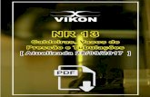 P á g i n a - VIKON® NR12 Segurança em Máquinas e ......b) vasos de pressão cujo produto P.V seja superior a 8 (oito), onde P é a pressão máxima de operação em kPa, em módulo,