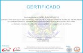 Certificamos que ADEILDES QUEIROZ SANTOS participou como ... · DO EMAGRECIMENTO”, promovido pelo Conselho Regional de Educação Física (CREF13/BA), em Salvador, nos dias 08 e