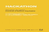 HACKATHON · 2020-06-09 · HACKATHON Résultats de l’atelier Contrat d’édition équitable Un événement organisé les 13 & 14/03/20 au Labo de l’édition 2, rue Saint-Médard