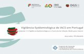Vigilância Epidemiológica de IACS em Portugal · Vigilância Epidemiológica Inquérito Prevalência de Ponto em UCCI: HALT -3 11,00% 8,10% 10,40% 6,66% 4,04% 0,0% 2,0% 4,0% 6,0%