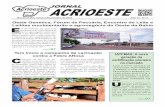 JORNAL ACRIOESTE · Jornal Acrioeste - Barreiras-Bahia, Outubro/novembro de 2018 ANO 10 - Nº 17 04 E m decorrência da uma boa perspectiva de clima favorável para o agronegócio