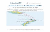 Roteiro Grand Tour Antartida 2019 - triptravel.com.br · Roteiro de Viagem organizado por Trip & Travel Agência de Viagens Quintino Bocaiuva, 267 | Porto Alegre | RS | (51) 4001-3000