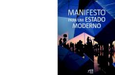 MANIFESTO ESTADO MODERNO - Plataforma para …...Nota de apreseNtação O Manifesto para um Estado Moderno, aprovado pela Direção da PCS, foi coordenado pelo Abílio Morgado. No