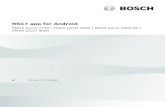 RSC+ app OM Android PT€¦ · RSC+ app for Android 7 Funcionalidade da aplicação | pt Bosch Security Systems B.V. Manual do Utilizador 2019.08 | 03 | F.01U.358.476 4.1.2 Desarmar
