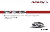 Índice - rodex.com.br · 2 (451-110-P) Índice DESCRIÇÃO PÁGINA Guia de aplicação de acoplamentos de engrenagem Falk Lifelign ...