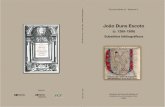 João Duns Escoto (c. 1265-1308). Subsídios bibliográficos · Também o Gabinete de Filosofia Medieval da Faculdade de Letras do Porto se associou a este interesse pela obra e influência