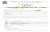 PREFEITURA MUNICIPAL DE PINHALZINHO - Governo do Estado … · Lei Federal nº 8.666 de 21 de junho de 1993 e da Lei Complementar nº 123 de 14 de dezembro de 2006 e do Decreto Municipal