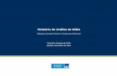 Relatório de Análise de Mídia - senado.gov.br · Eleições tiveram destaque em todos os jornais, mas foram temas de maior frequência em O Globo, com 34,5% e 27,3%, respectivamente.