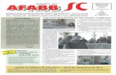 afabbsc.org.br · 2018-10-25 · Impresso Especial 68001646-DR/SC AFABB/SC CORREIOS NO 30 X- Abril a Junho de 2011 Associação dos Funcionários Aposentados e Pensionistas do Banco