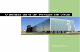 Medidas para un Parque sin virus€¦ · 2020 Parque Científico UVa .  . 24-6-2020 . Medidas para un Parque sin virus #LosParquesAportan