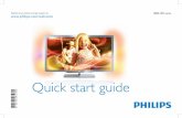 Quick start guide - Philips€¦ · PT Insira as pilhas. 6 EN Select your language and follow the onscreen instructions ES Seleccione el idioma y siga las instrucciones en la pantalla