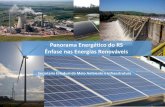 Panorama Energético do RS Ênfase nas Energias …...2019/10/05  · Energia Não Renovável Energia Renovável Classificação, por Tipo, da Oferta Interna de Energia Mundial, Brasileira