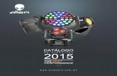 CATÁLOGO 2015 de productosalienpro.com.mx/wp-content/uploads/CATÁLOGO-2015...• 24 LEDs de 10W RGBWA 5 en 1, 60,000 horas de vida • Ángulo de apertura: 40 • Modo de trabajo: