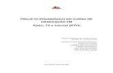 Projeto Pedagógico do Curso de Rádio, TV e Internet (RTVI ...gico-RTVI.pdf · Técnicas Profissionais e Conteúdos Estratégicos (TCE) e Métodos Aplicados e Práticas Laboratoriais