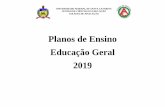 Planos de Ensino Educação Geral 2019 · BRASIL, Ministério da Educação. Ensino fundamental de nove anos: orientações para a inclusão da criança de seis anos de idade. Organização