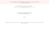Kovalevskaia - Une nihilistebibliotheque-russe-et-slave.com/Livres/Kovalevskaia - Une nihiliste.pdf · Sofia Kovalevskaïa (Ковалевская Софья Васильевна)