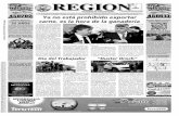 Semanario REGION nro 1.222 - Del 29 de abril al 5 …...Del 29 de abril al 5 de mayo de 2016 - Nº 1.222 - - REGION® La Subsecretaría de Turis-mo de La Pampa realizó una reunión