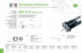Tecnología electrónica - Interempresas · 2018-07-03 · ACESSÓRIOS: SUPORTES / ACCESORIOS: SOPORTES 61 Motores tubulares ETR - ETR-A 45 - LP&S-R - ET-S - LP&S - CD 45 Motores