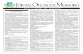Mossoró-RN, Quarta-fera, 12 de julho de 2017 Jornal Oficial de … · Dispõe sobre as diretrizes para a elaboração e execução da Lei Orçamentária Anual do Município de Mossoró