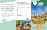 PARQUES E JARDINS - Turismo Badajoz · PARQUES E JARDINS DE BADAJOZ A situação dos diferentes parques e jardins da cidade permite realizar um percurso que os une num longo mas cómodo