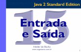 Entrada e Saída - Argo Navisargonavis.com.br/cursos/java/j100/java_15.pdf · 2 Assuntos abordados Este módulo explora os componentes mais importantes do pacote java.io e outros