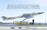 Teste ao Sistema Tourguide Beyerdynamic UNITE...Teste ao Sistema Tourguide Beyerdynamic UNITE - Base Aérea nº1, Sintra 1-12-2018 No nal da visita foi efetuado um inquérito de satisfação