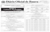 Diário Oficial de Bauru · Art. 1º Nos termos da Lei Municipal nº 7.155, de 10 de dezembro de 2.018, fica aberto crédito suplementar à dotação do orçamento vigente no total