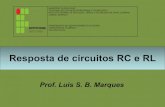Resposta de circuitos RC e RL - IFSC Joinvilleluisbm/circuitos3/aula02.pdf · circuito RC, essa resposta também possui uma constante de tempo. De forma análoga, a constate de tempo