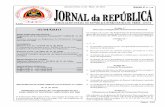 PUBLICAÇÃO OFICIAL DA REPÚBLICA …...Jornal da República Série I, N. 18 Quarta-Feira, 11 de Maio de 2016 Página 9305 2. Os Deputados são substituídos por ordem sequencial