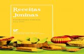 Receitas Juninas - Unifacexunifacex.com.br/wp-content/uploads/2020/06/receitas...II. Bolo de fubá Ingredientes Modo de preparo Diﬁculdade: Fácil - Tempo de preparo: 35 a 50min