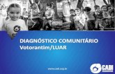 DIAGNÓSTICO COMUNITÁRIO Votorantim/LUAR€¦ · Diagnóstico Comunitário Participativo 4. Conhecer os principais problemas socioeconômicos e as potencialidades do município de