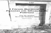 I Fórum Nacional de Pessoas em Situação de Pobrezaiefp.eapn.pt/docs/Relatorio_Sintese_do_I_Forum_Nacional... · 2018-03-13 · avaliação das políticas de redução da pobreza